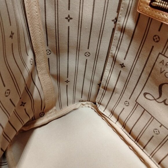Authentic Louis Vuitton Neverfull PM Brown Monogram Tote Bag mn1300-111825 - Picture 13 of 16